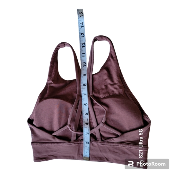 Lululemon X SoulCycle Ride & Reflect Padded Sports Bra Adobe Dust Size 4 - Picture 9 of 12